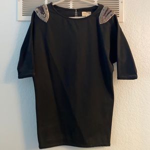 Elizabeth and James Black shift dress